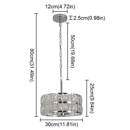 1Plafonnier LED cristal bouquet – doré ou argenté