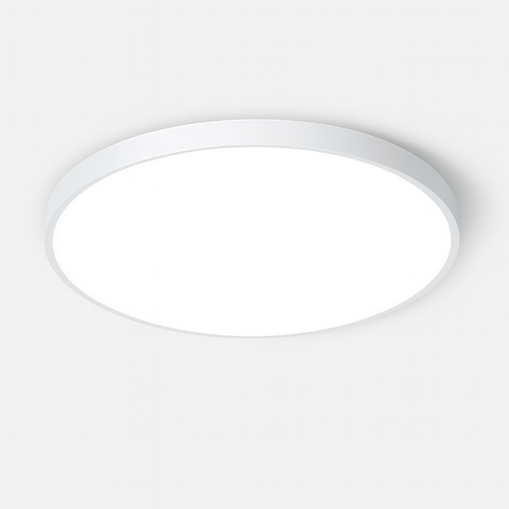 Plafonnier LED rond intelligent blanc design – Télécommande & APP