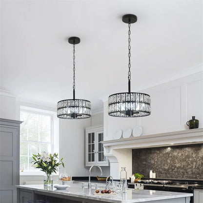 1Plafonnier LED cristal bouquet – doré ou argenté