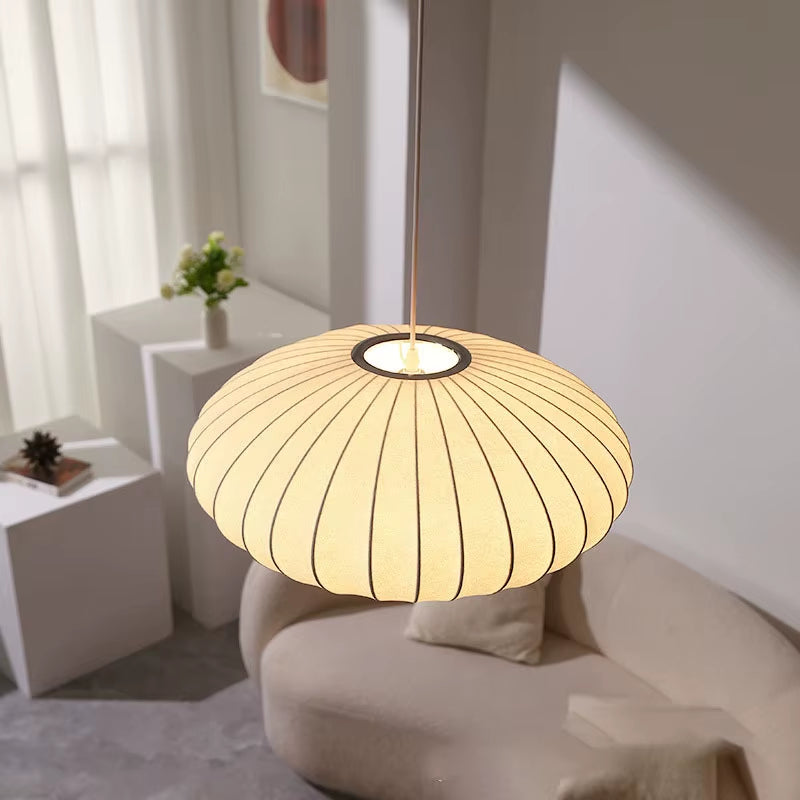 Lustre cocon blanc moderne – 4 tailles